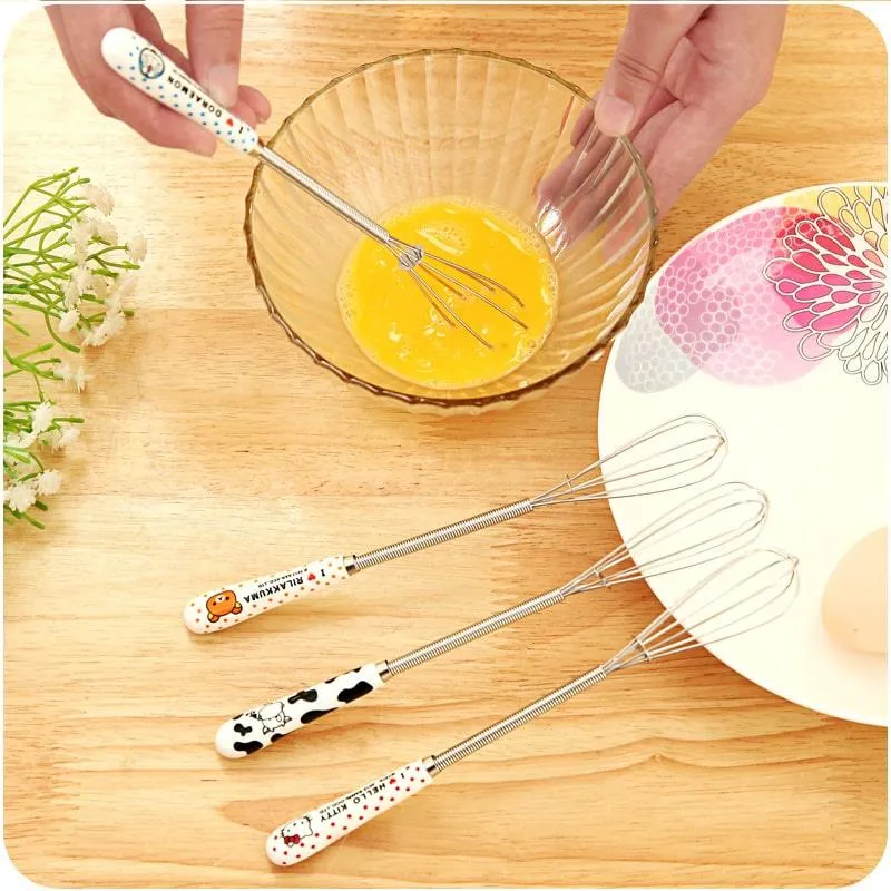 Useful Universal Manual Eco-Friendly Stainless Steel Whisk