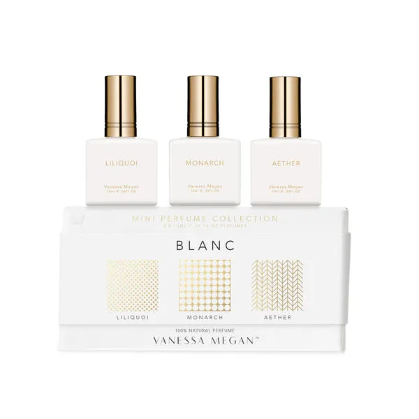 Vanessa Megan - Blanc Mini Perfume Trio (3 Pack)