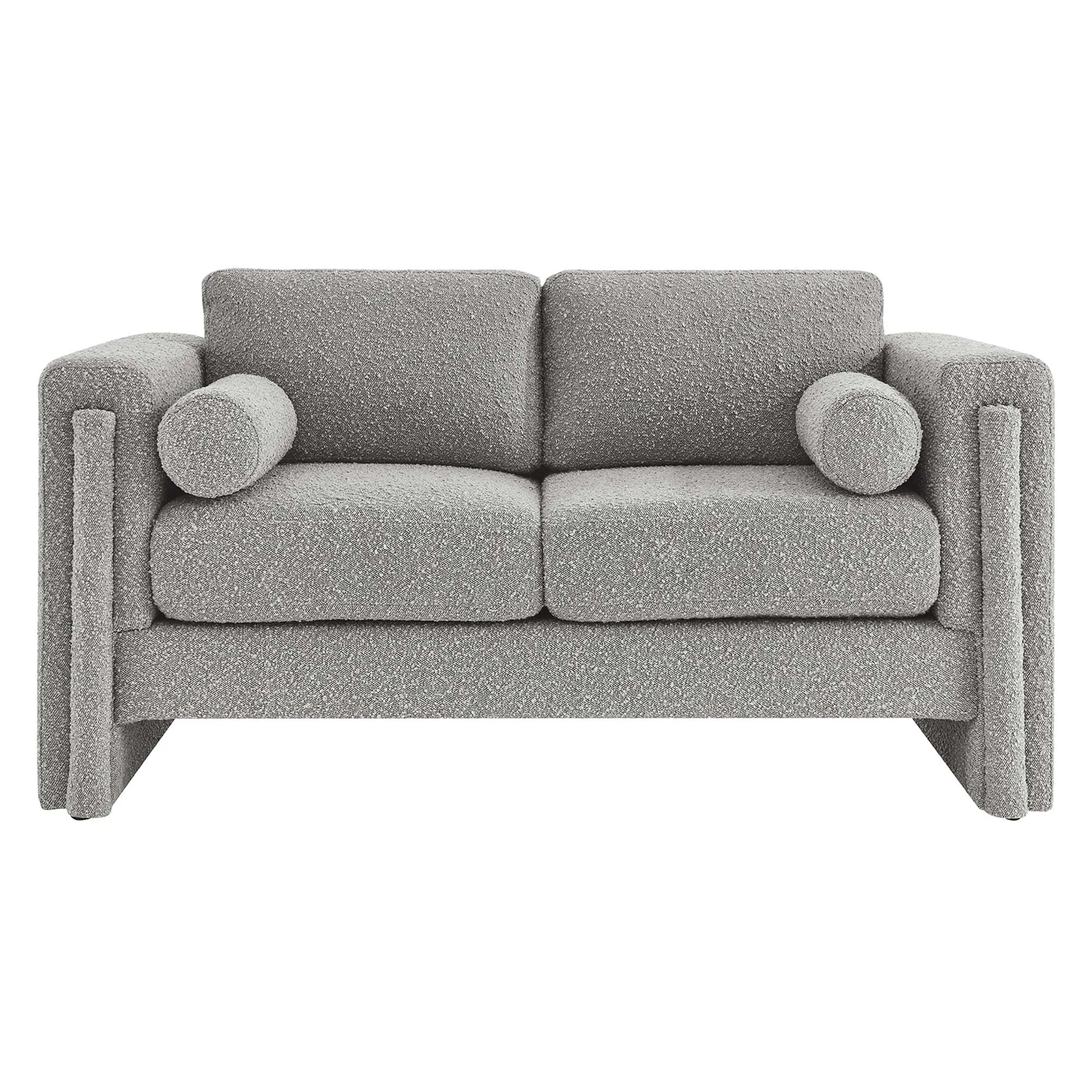 Visible Boucle Fabric Loveseat by Modway