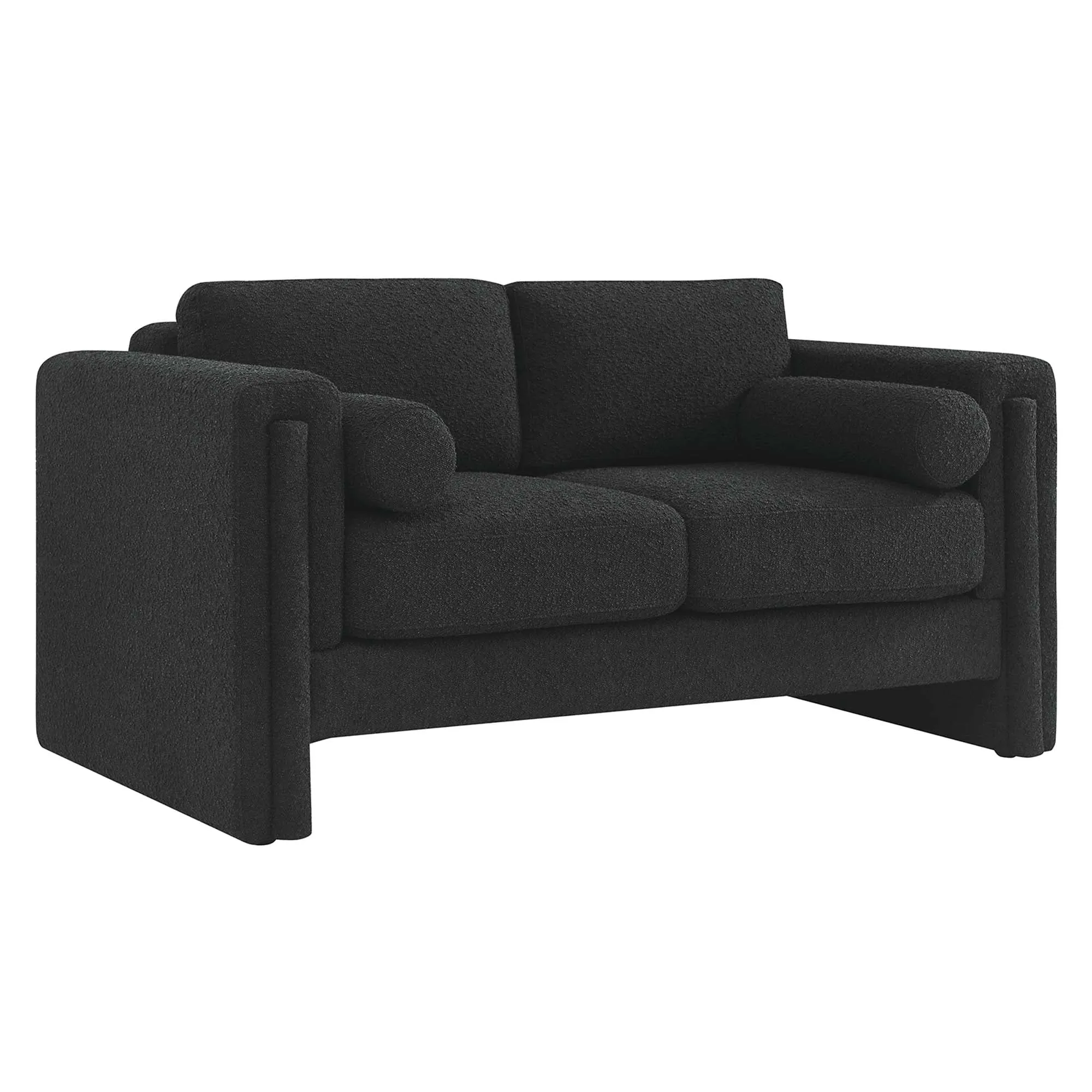 Visible Boucle Fabric Loveseat by Modway