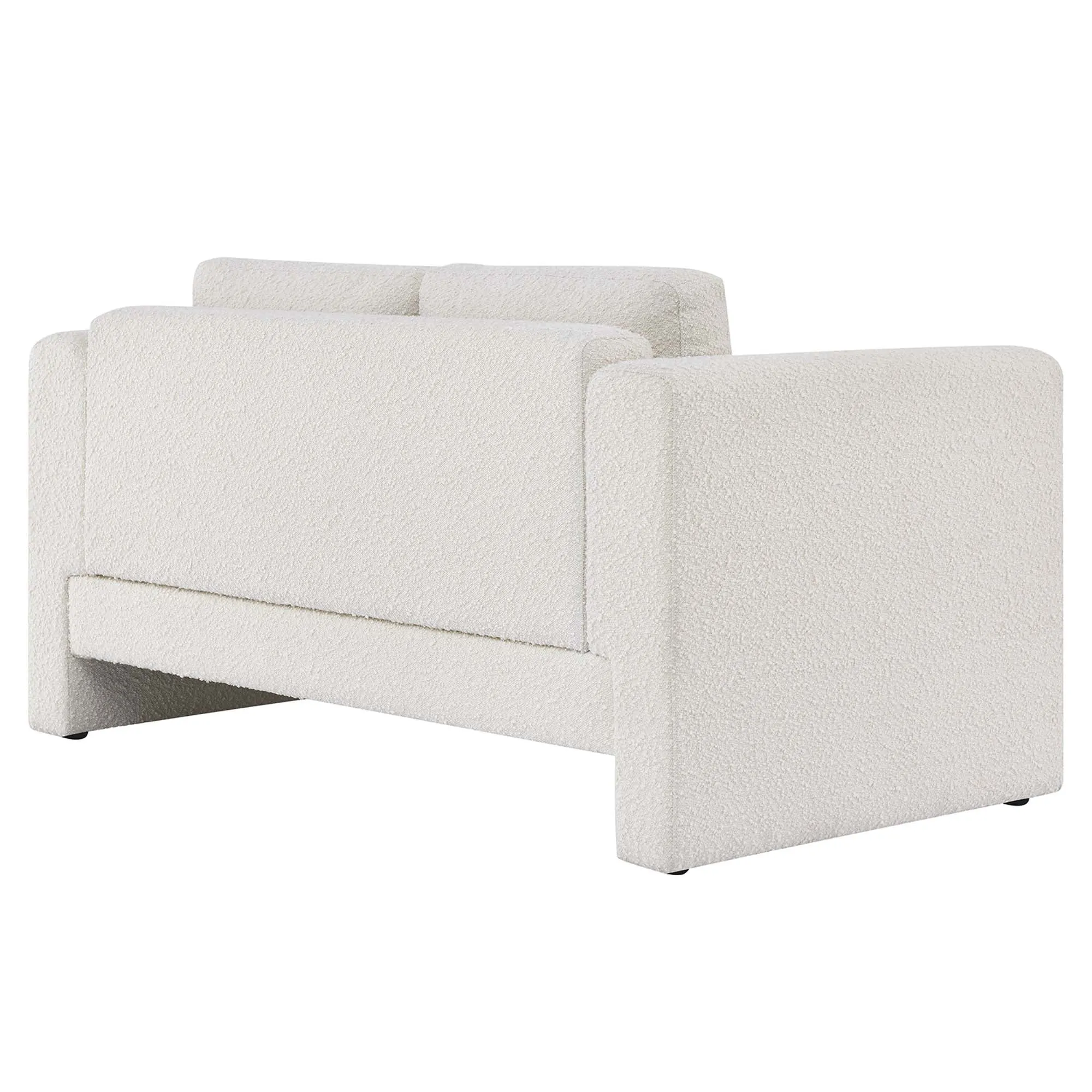 Visible Boucle Fabric Loveseat by Modway