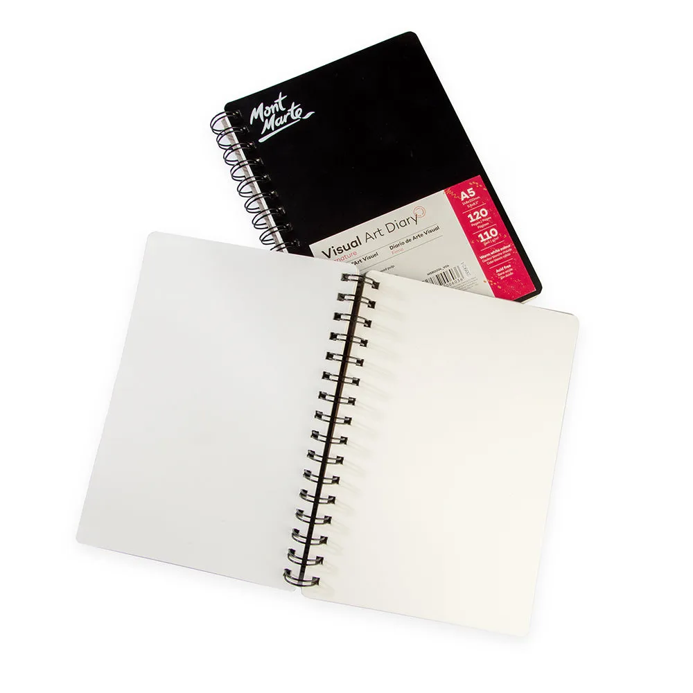 Visual Art Diary Signature 110gsm A5 120 Page