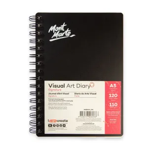 Visual Art Diary Signature 110gsm A5 120 Page