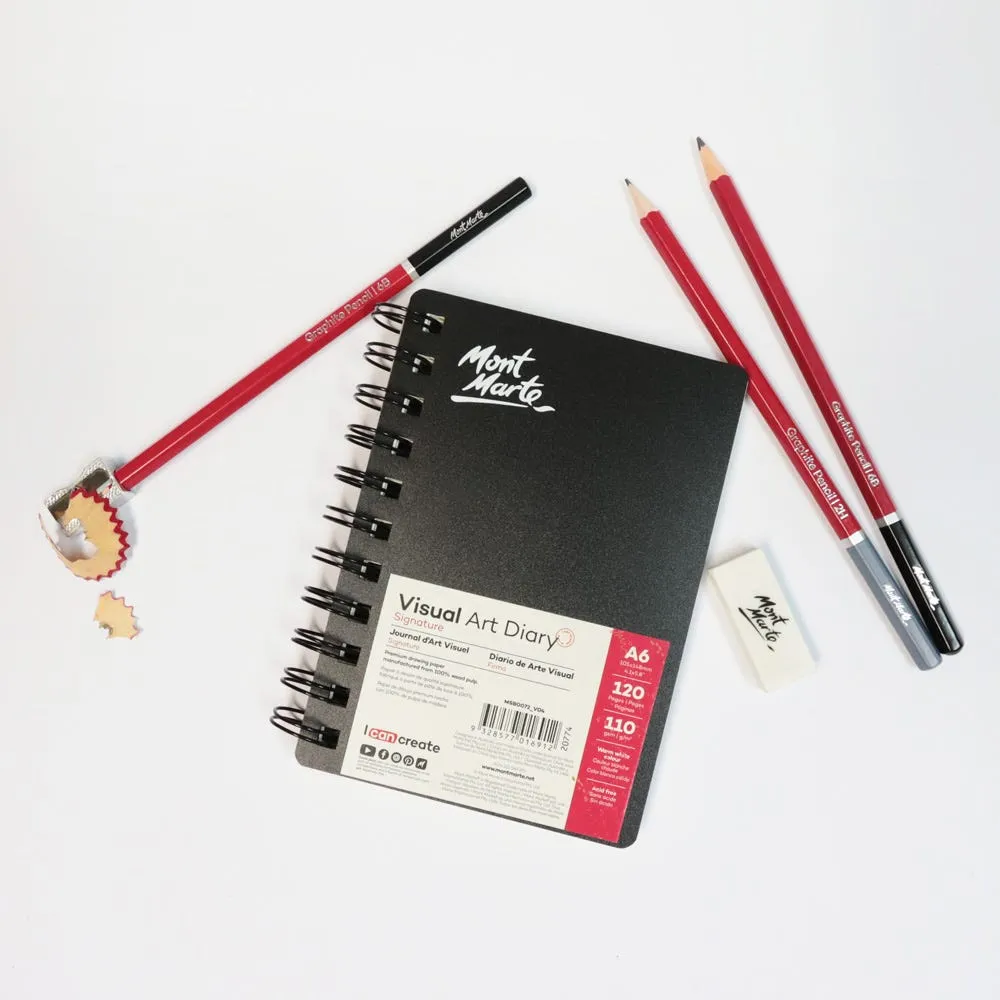 Visual Art Diary Signature A6 120page 110gsm