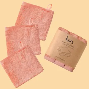 Wash Cloth 3 Pack - Blush